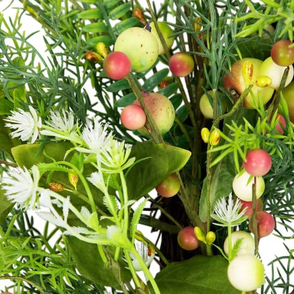 Northlight Seasonal Artificial Berry & Crabapple Spring Wreath