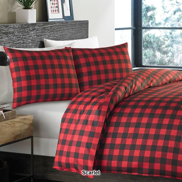 Eddie Bauer Mountain Plaid Reversible Comforter Set