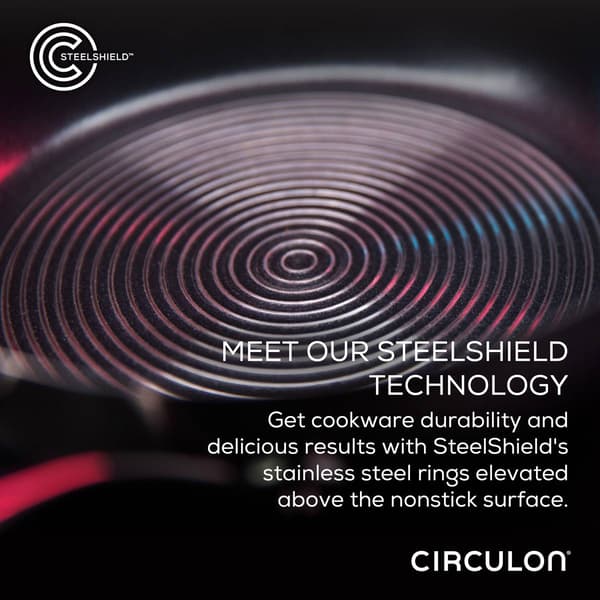 Circulon&#174; 7.5qt. Stainless Steel Stockpot