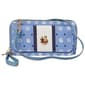 Gloria Vanderbilt Stripe & Logo Overlay Zip-Around Wallet - image 1