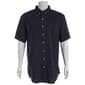 Mens Big & Tall Architect® Button Down Shirt - Black Iris - image 2