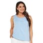 Petite Preswick & Moore(R) Tank Top with Shirring - image 1