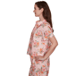 Womens Ruby Rd. Renaissance Romance Scallop Floral Blouse - image 4