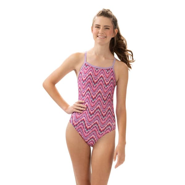 Womens Dolfin(R) Uglies V-2 Back Nomad One Piece Swimsuit