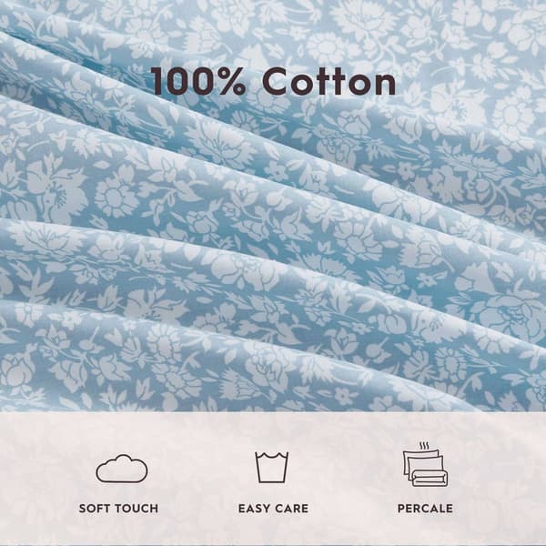 Laura Ashley Heirloom Ditzy 100% Cotton Sheet Set