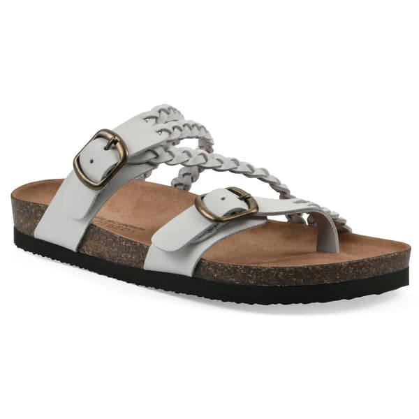 Womens White Mountain Haziest Footbed Sandals