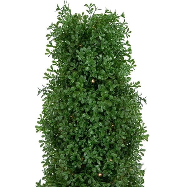 Northlight Seasonal 4ft. Pre-Lit Artificial Boxwood Topiary Tree