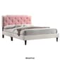 Passion Furniture Deb Jewel Tufted Panel Bed Frame - Full - image 3