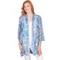 Plus Size Ruby Rd. Garden Variety Paisley Print Cardigan Top - image 1