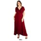 Plus Size 24/7 Comfort Apparel Empire Waist Maxi Dress - image 6
