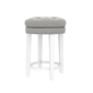 HH2 Home Krauss Grey Backless Swivel Counter Height Stool - image 2