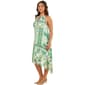 Womens Mlle Gabrielle Sleeveless Patchwork Uneven Hem Shift Dress - image 4