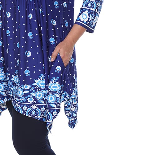 Plus Size White Mark Vilana Tunic
