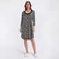 Plus Size Rene Rofe(R) 3/4 Sleeve Paisley Nightshirt - image 1