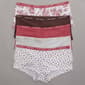 Womens Laura Ashley® 5pk. Logo Waistband Boyshorts - LS2186-5PKAC - image 1