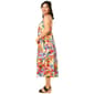 Womens Emma & Michele Sleeveless Fruit Poplin Tier Sundress - image 4