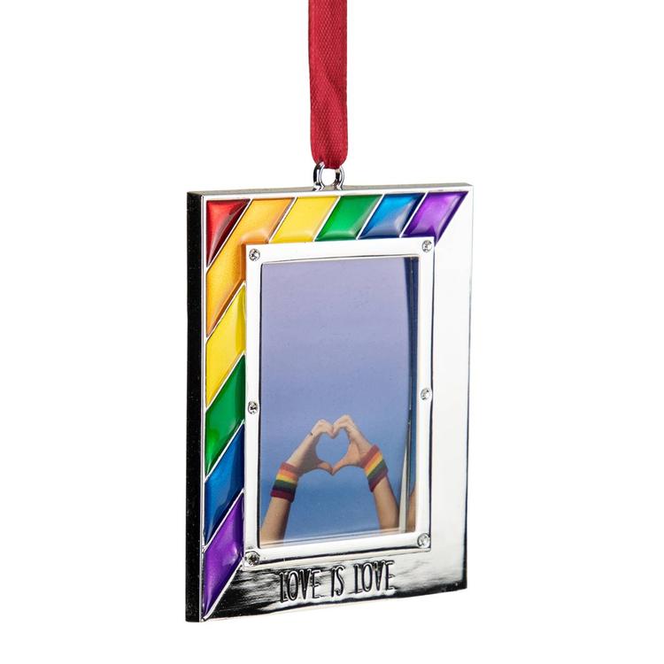 Northlight Seasonal 3.5in. Love is Love Frame Christmas Ornament