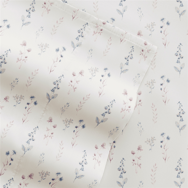 Soft Essentials 4pc. Ultra Soft Delicate Painted Meadow Sheet Set