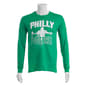 Mens Tailgate Philadelphia Football Dissolve Long Sleeve Tee - image 2