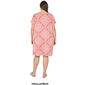 Plus Size Ruby Rd. Short Sleeve Puff Print Dress - image 2