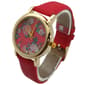 Womens Olivia Pratt&#8482; Solid Colors w/ Flower Details Watch -514265 - image 3
