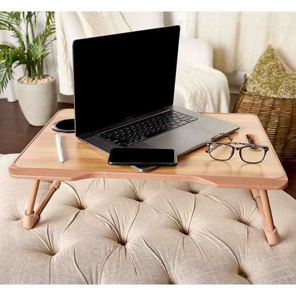 Duo Portable & Foldable Laptop - Walnut - image 