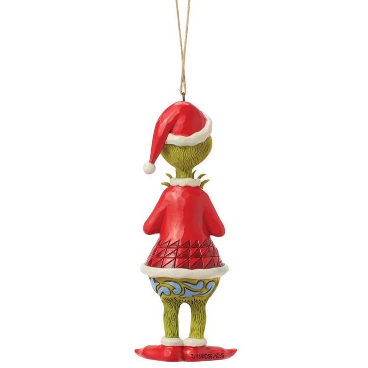 Jim Shore Grinch with Heart Hands Ornament