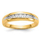 Mens Gentlemens Classics(tm) 14kt. Gold 1/3ctw. Channel Diamond Ring - image 1