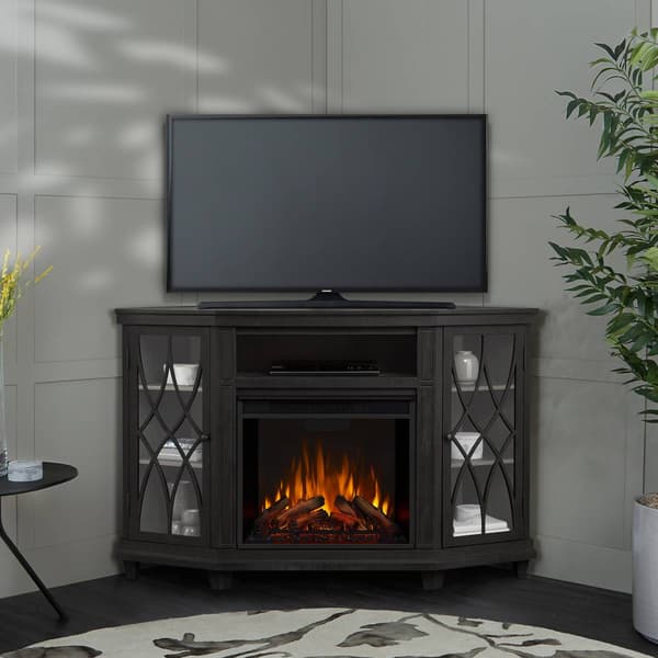 Real Flame Lynette Corner Media Electric Fireplace