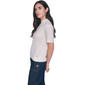 Womens Tommy Hilfiger Short Sleeve Mock Neck Solid Sweater - image 3