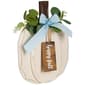 Northlight Seasonal 9in. Happy Fall Wooden Pumpkin Table Plaque - image 3