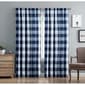 Truly Soft Everyday Buffalo Plaid Rod Pocket Curtain Set - image 1