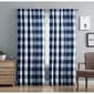 Truly Soft Everyday Buffalo Plaid Rod Pocket Curtain Set - image 1
