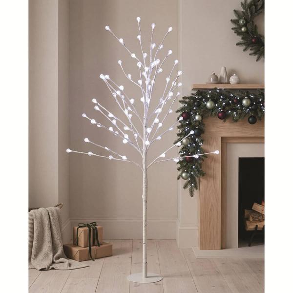 42in. Pre-Lit Life-Like Birch Tree - image 