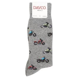 Mens Davco Motorcycles Crew Socks