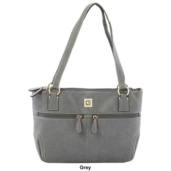 Stone Mountain Crunch Leather East/West Tote