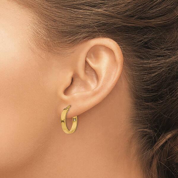 Gold Classics&#8482; 14kt. Polished Gold 20mm Hoop Earrings