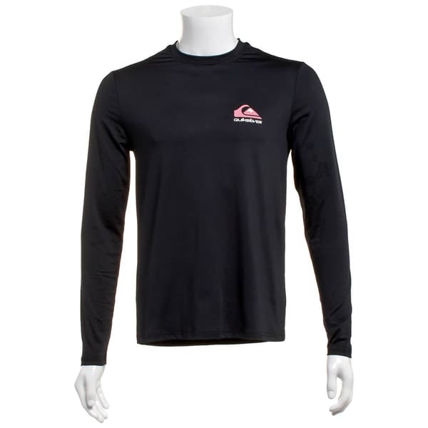 Mens Quiksilver Morning Long Sleeve Sun Shirt - image 