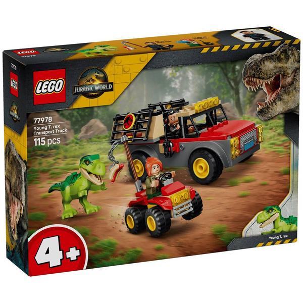 LEGO(R) Jurassic World Young T-Rex Transport Truck Building Kit - image 