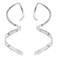 Marsala Sterling Silver Corkscrew Earrings - image 1