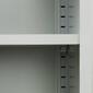 South Shore Crea Sage Green Metal Mesh 2-Door Accent Cabinet - image 5