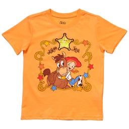Girls (7-16) Disney Toy Story Short Sleeve Jessie & Bullseye Tee
