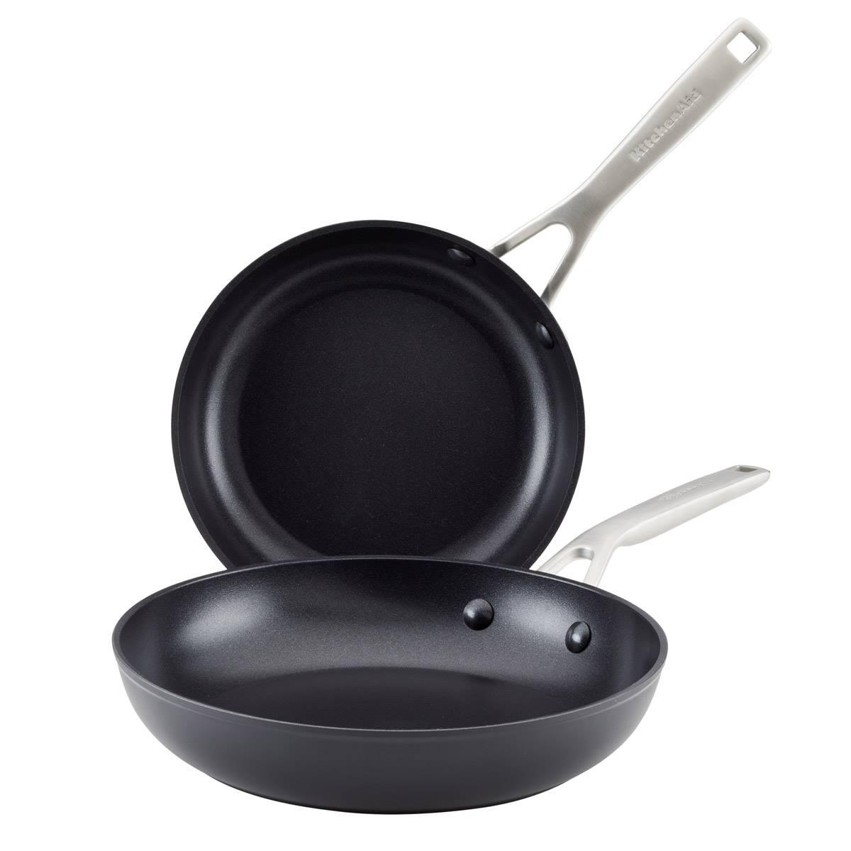 KitchenAid(R) Hard-Anodized Induction 2pc. Nonstick Frying Pan Set
