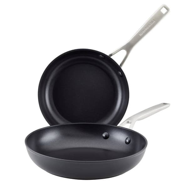 KitchenAid&#40;R&#41; Hard-Anodized Induction 2pc. Nonstick Frying Pan Set - image 