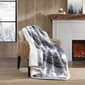 Eddie Bauer Woodland Fair Isle Sherpa Throw - image 3