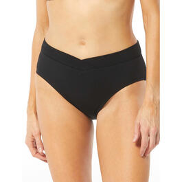 Womens Beach House Pique Letty Crossover Bikini Swim Bottoms