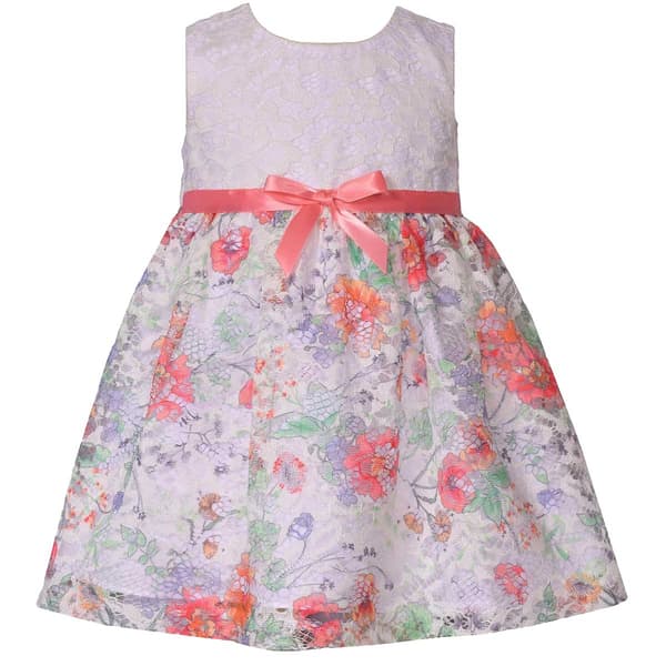 Girls &#40;4-6x&#41; Bonnie Jean Lace Dress with Textured Knit Coat Set