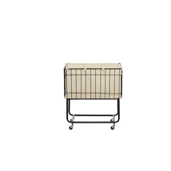 9th & Pike&#174; Contemporary Metal Laundry Cart