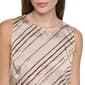 Womens Halston Sleeveless Asymmetrical Hem Diagonal Stripe Blouse - image 4