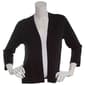 Womens 89th & Madison Bracelet Sleeve Solid Rib Panel Cardigan - image 1